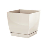 Prosperplast Coubi Square Planter 24x24x22cm - Cream